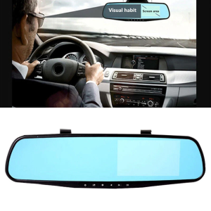 Moniteur de rétroviseur de voiture système de stationnement automatique + caméra de recul de Vision nocturne LED caméra de recul de voiture CCD