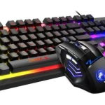 IMICE GK-470 Comp 4 En 1 Casque + Souris + Clavier + Tapis Souris
